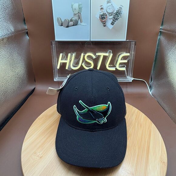 Vintage Tampa Bay Devil Rays New Era 5950 Diamond Fitted Hat